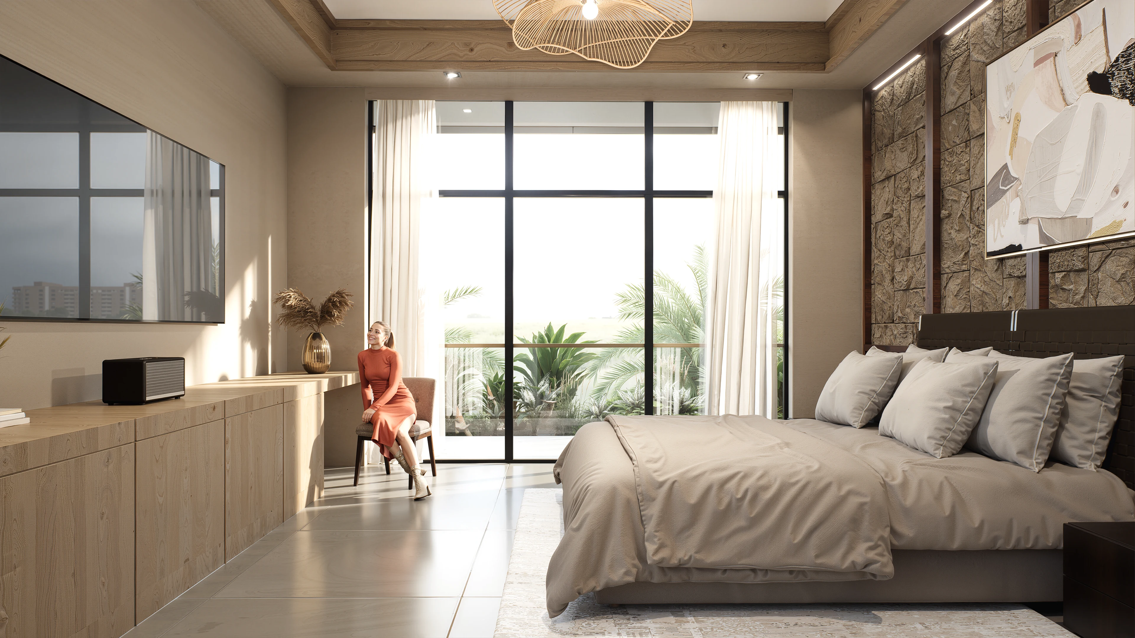 Detalle de interiores — Casa Místico
